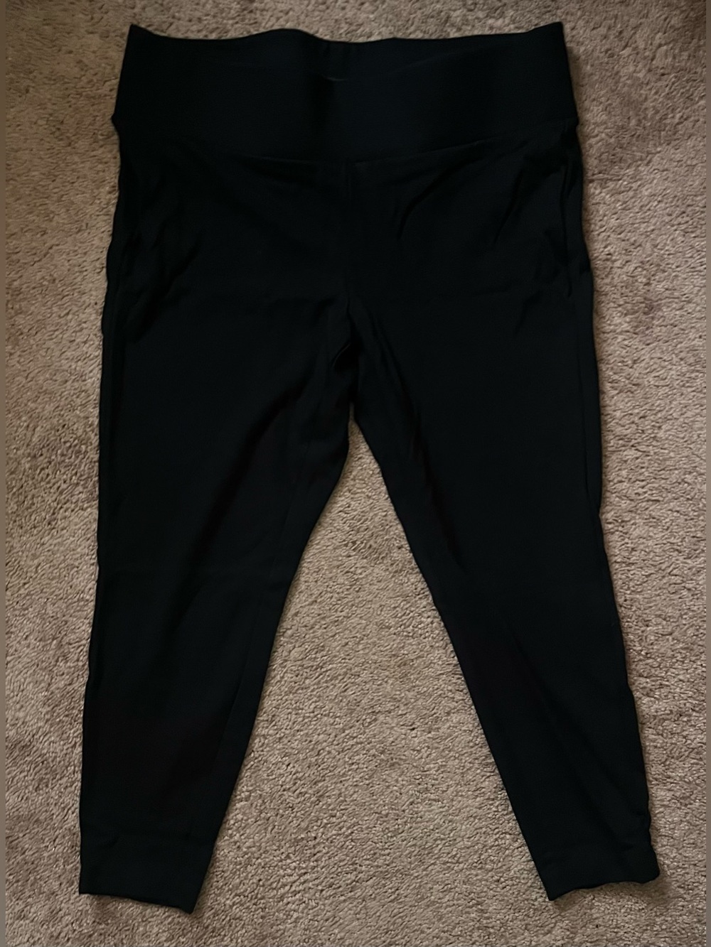 Black High-Waist Fleece Lined Women’s Leggings